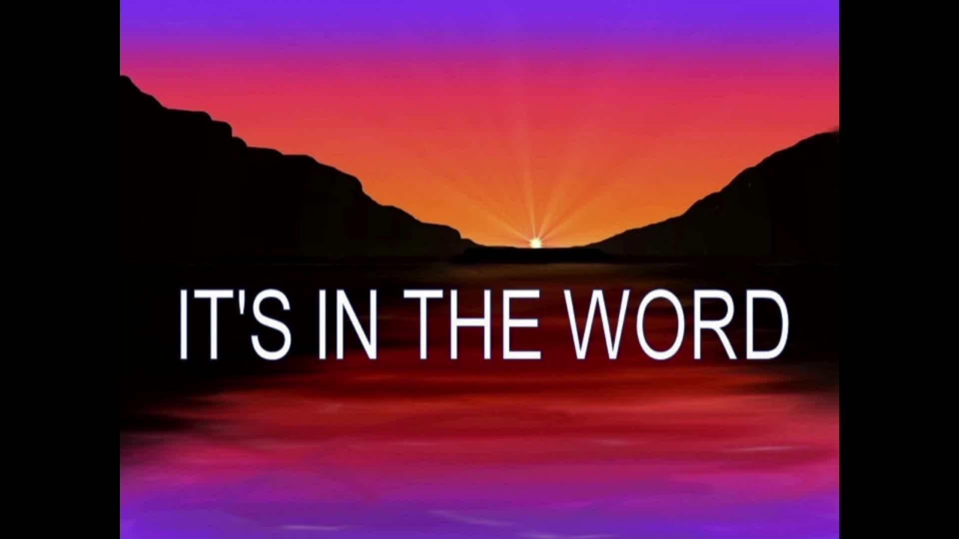 Thumbnail image for It's In The Word