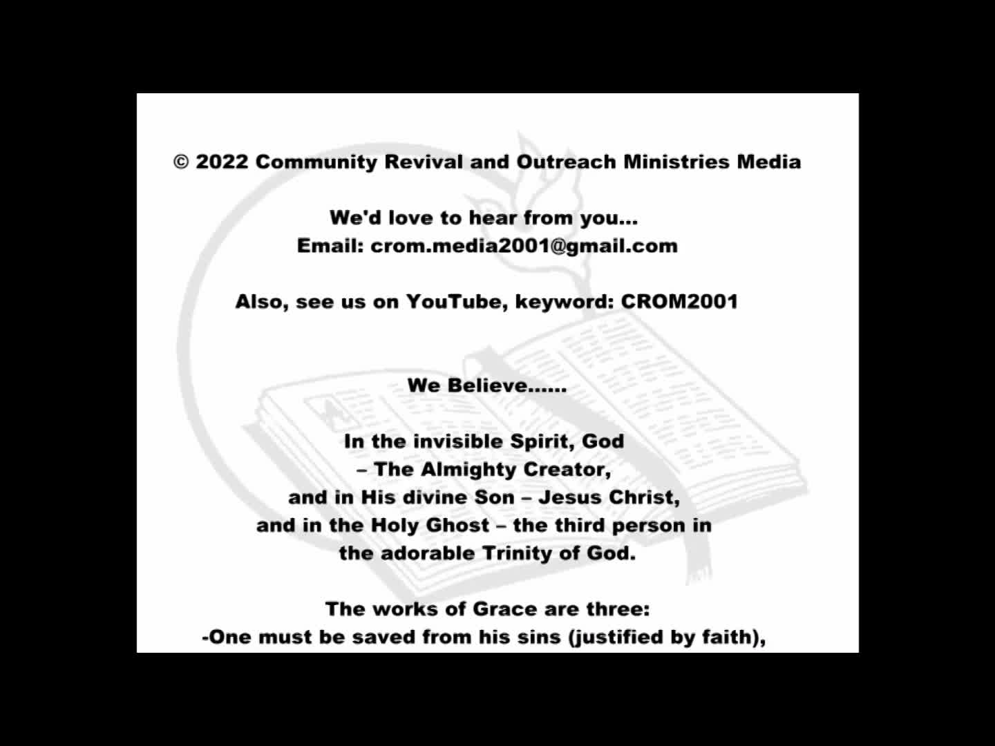 Thumbnail image for Community Revival & Outreach Ministries