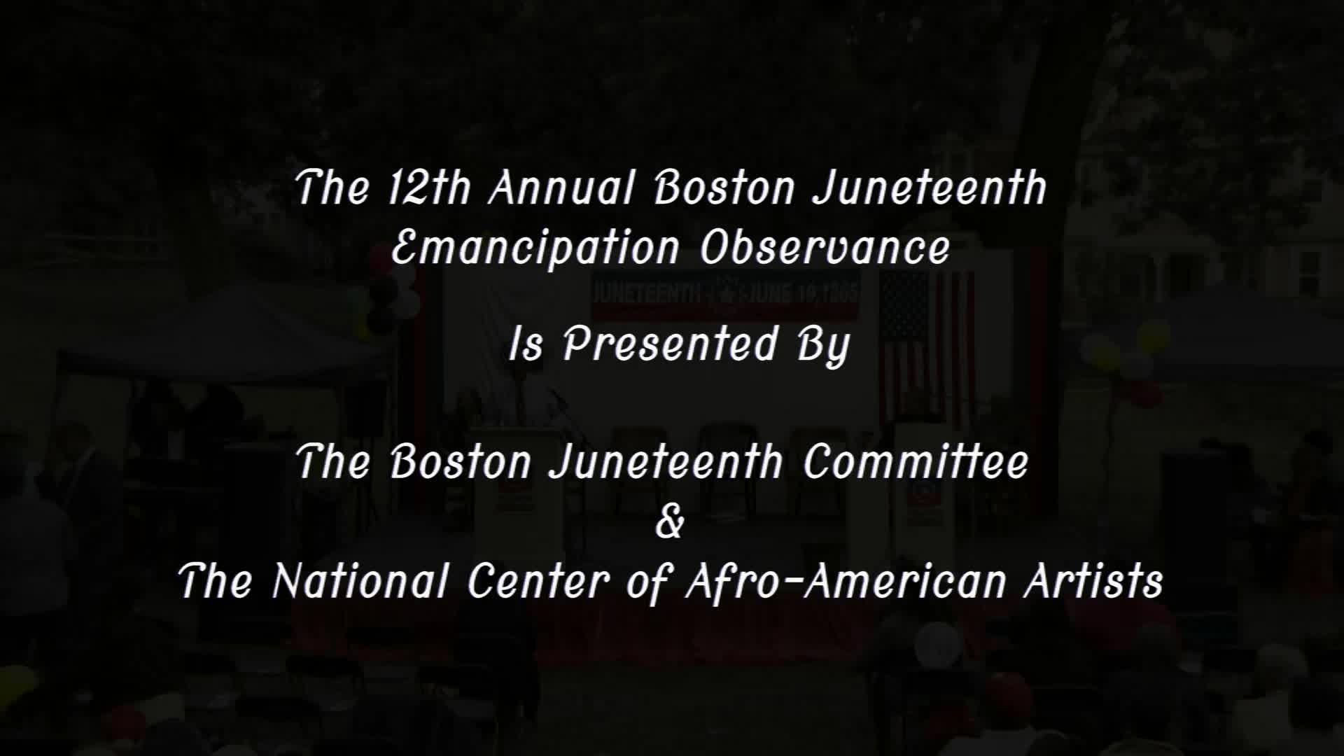 Thumbnail image for 12th Annual Boston Juneteenth Emanciaption Observance