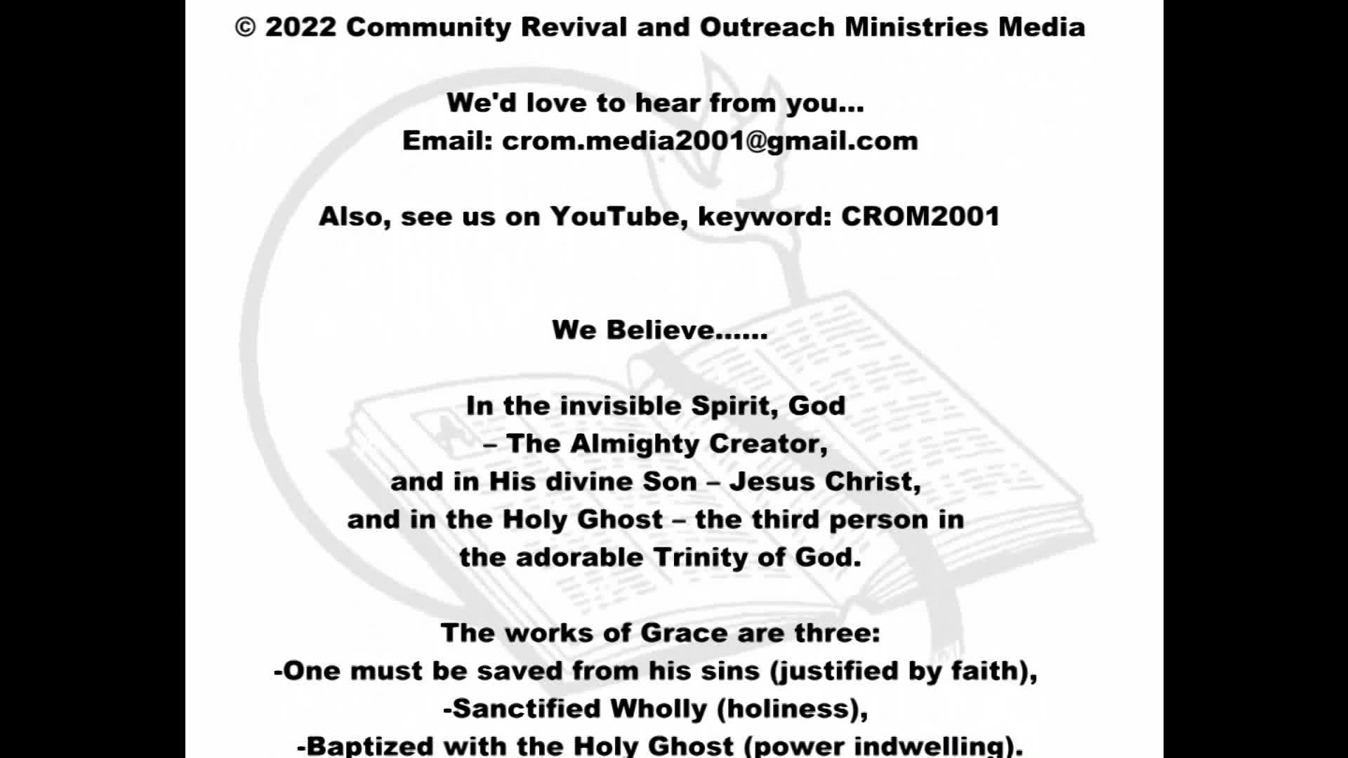 Thumbnail image for Community Revival & Outreach Ministries