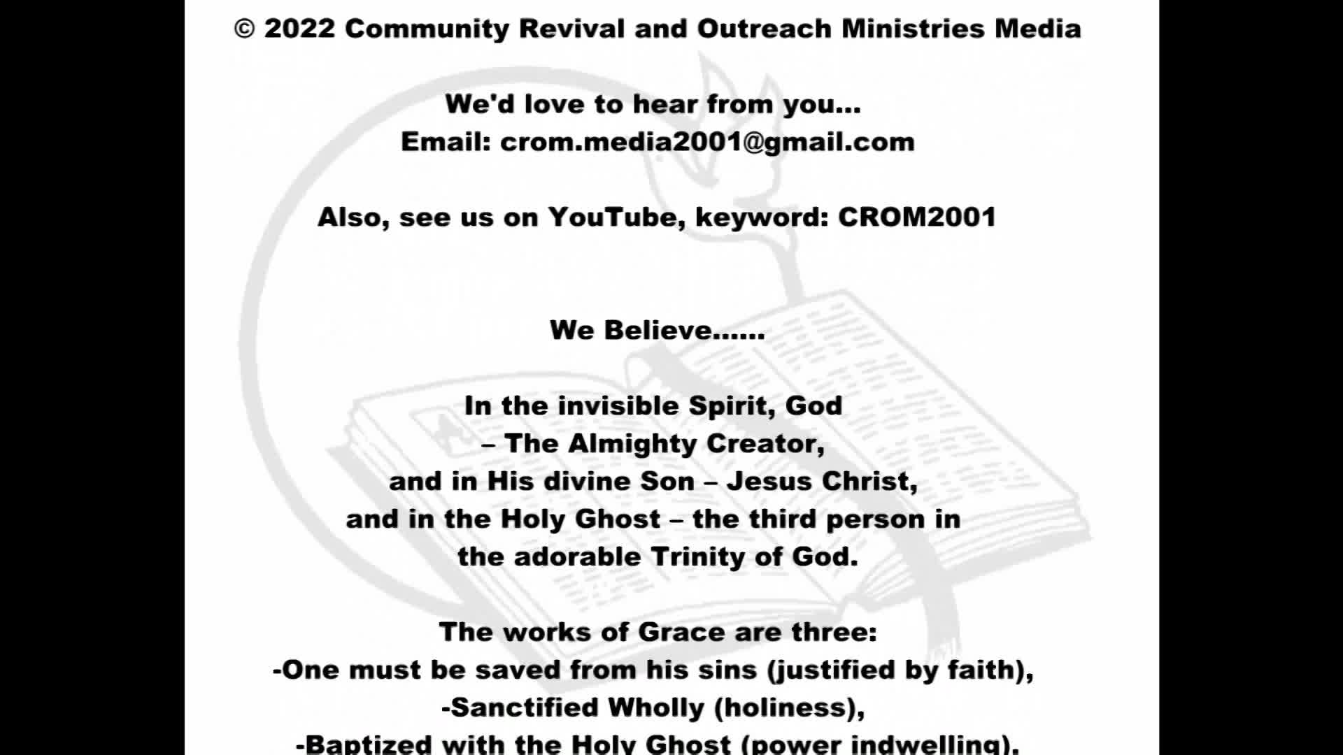 Thumbnail image for Community Revival & Outreach Ministries