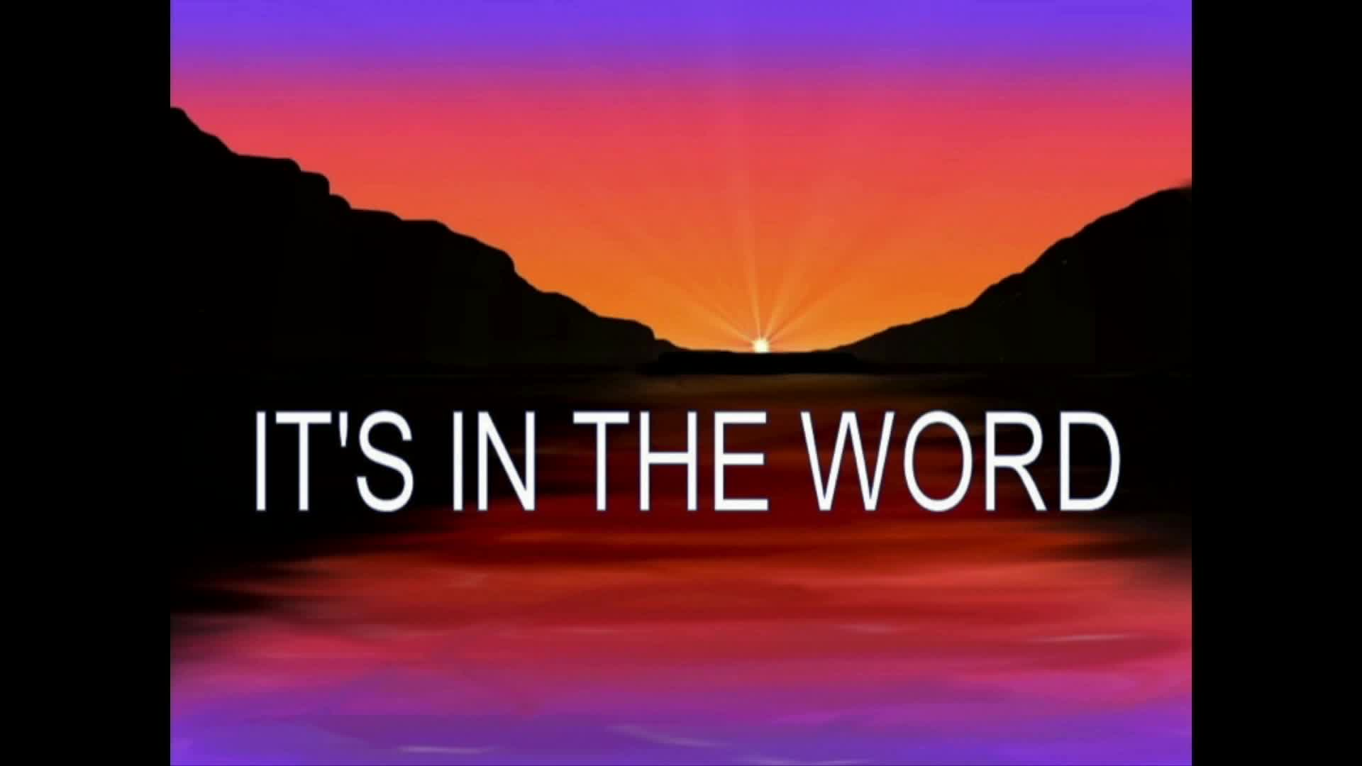 Thumbnail image for It's In The Word