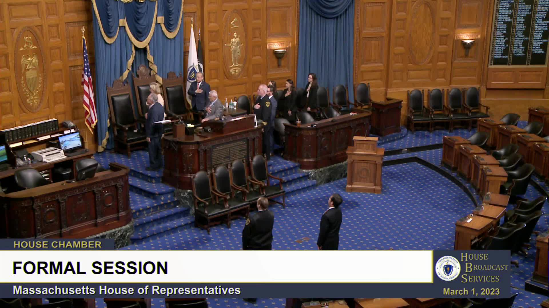 Thumbnail image for Massachusetts House of Representatives - Formal Session 3-1-23