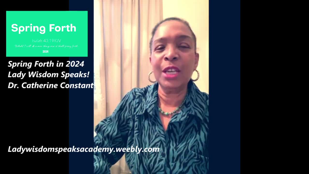 Thumbnail image for Lady Wisdom Speaks!