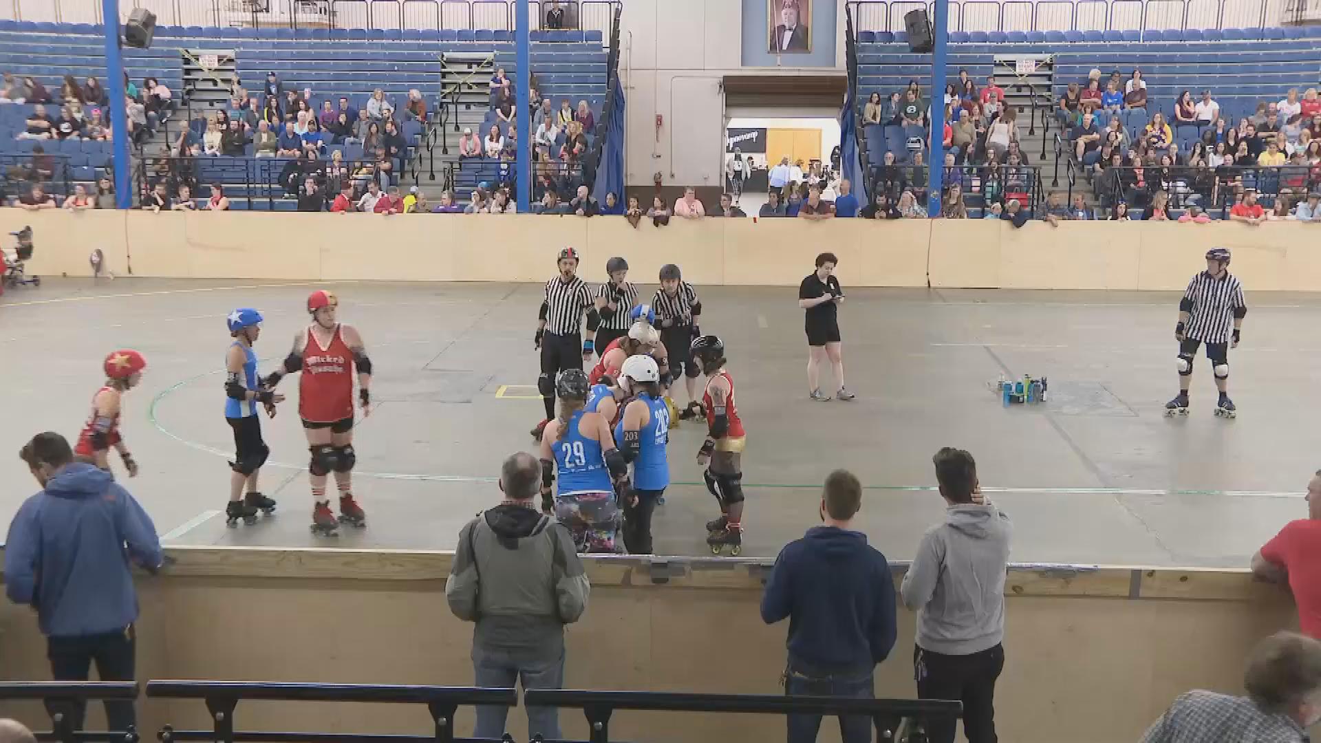 Thumbnail image for Boston Roller Derby Championships: The Wicked Pissahs vs. Cosmonaughties