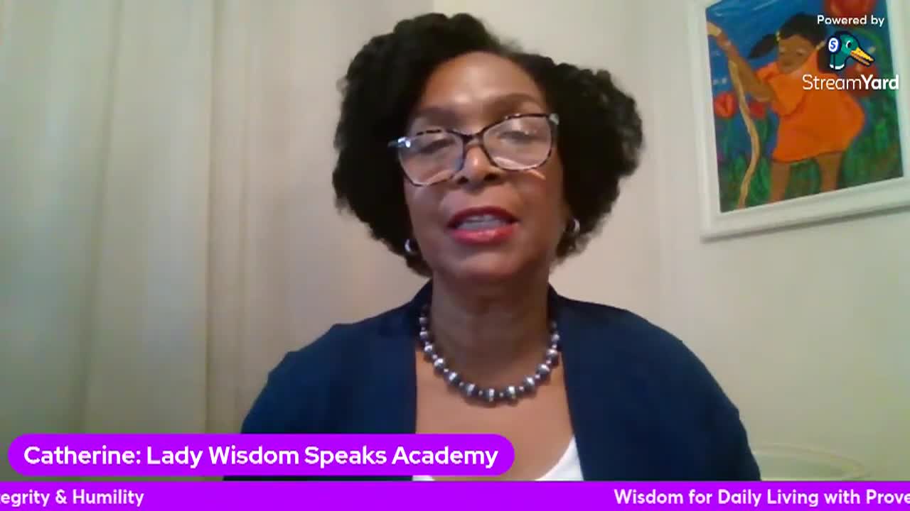 Thumbnail image for Lady Wisdom Speaks!