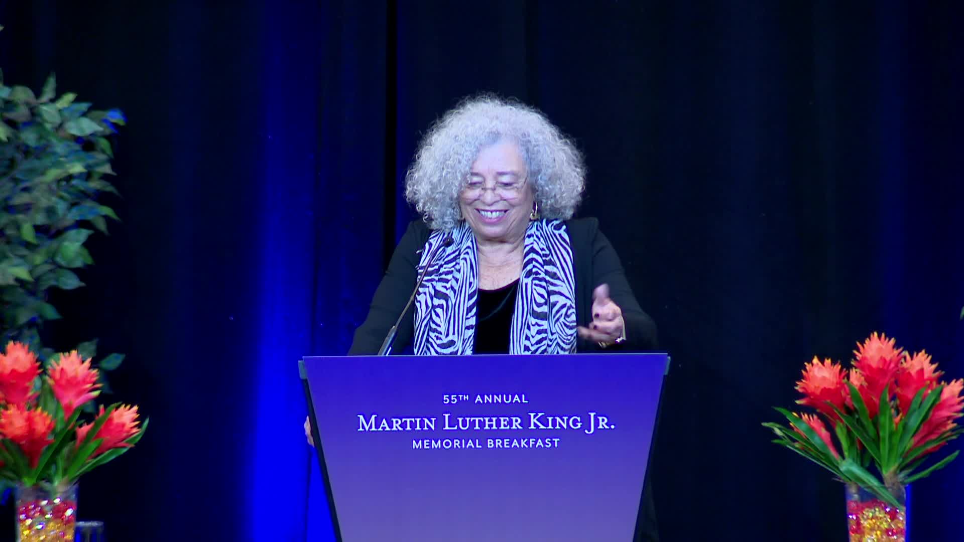 Thumbnail image for Short - Angela Davis at 55th Annual Martin Luther King Jr. Memorial Breakfast