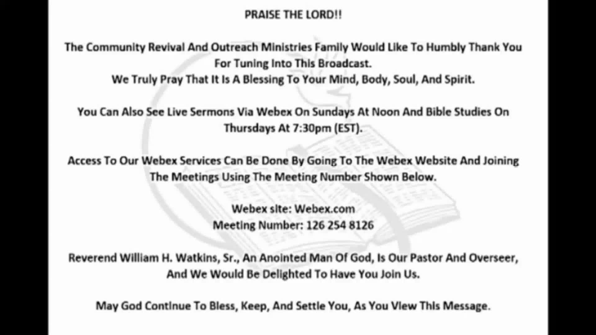 Thumbnail image for Community Revival & Outreach Ministries