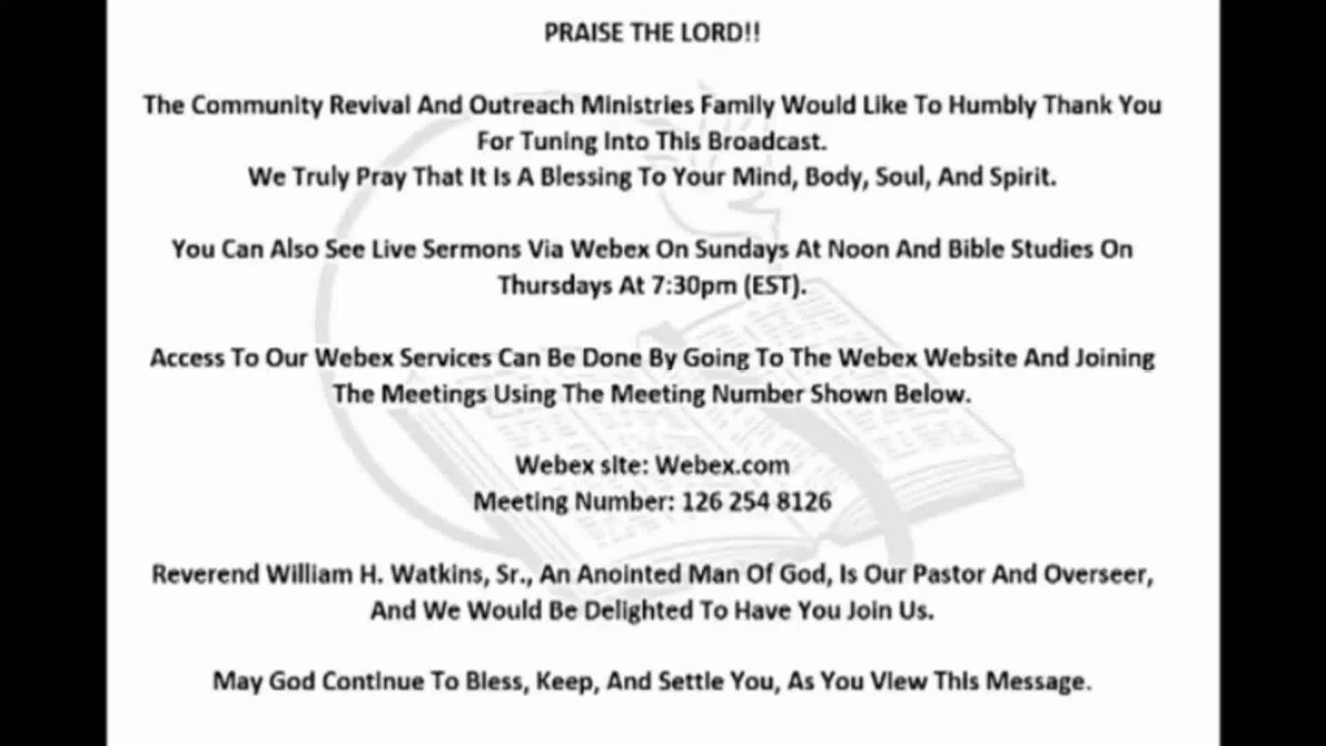 Thumbnail image for Community Revival & Outreach Ministries