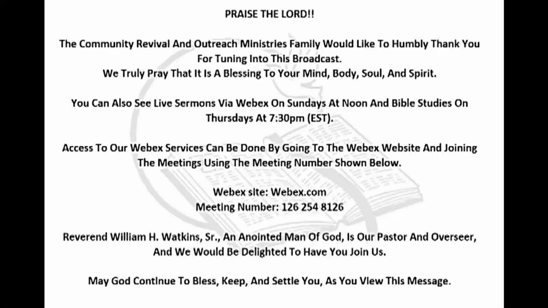 Thumbnail image for Community Revival & Outreach Ministries