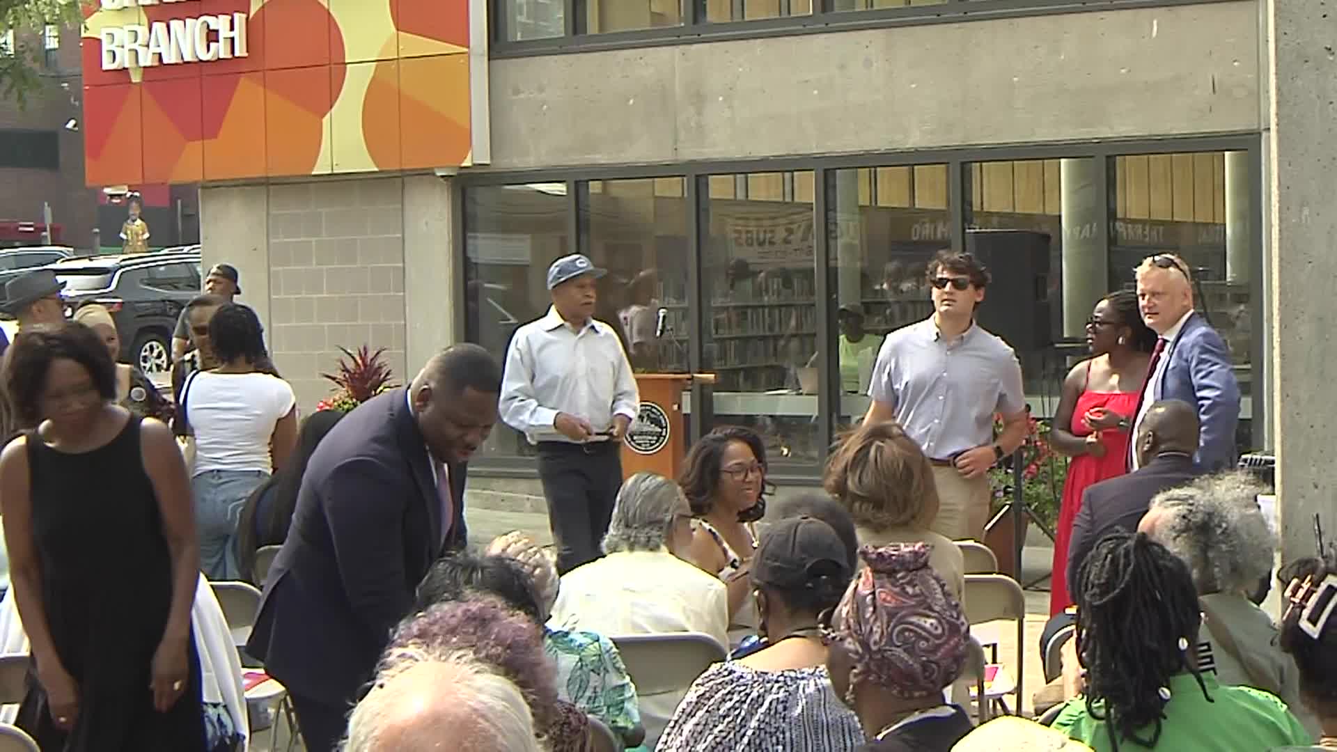 Thumbnail image for Sarah-Ann Shaw-Roxbury Branch of Boston Public Library Dedication
